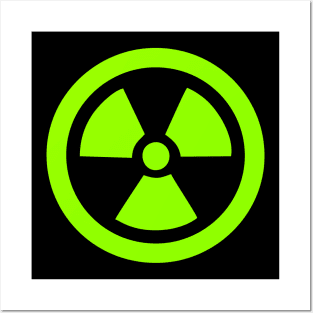 Green Radioactive Posters and Art